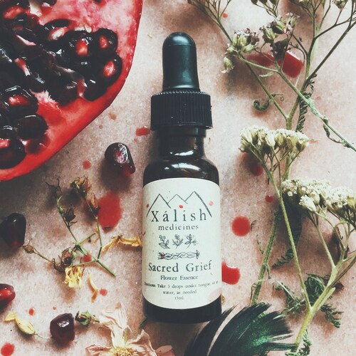 Sacred Grief Flower Essence Etsy