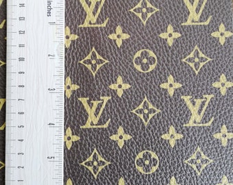 Cozy Dark Brown zipper jacket with LV inspired Monograms – logofabrics