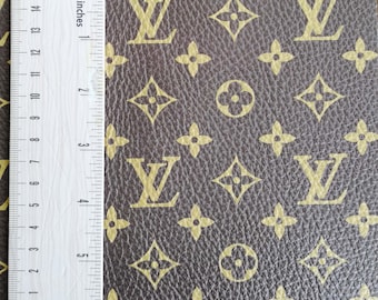 Cozy Dark Brown zipper jacket with LV inspired Monograms – logofabrics