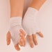 see more listings in the White Fingerless Gloves section