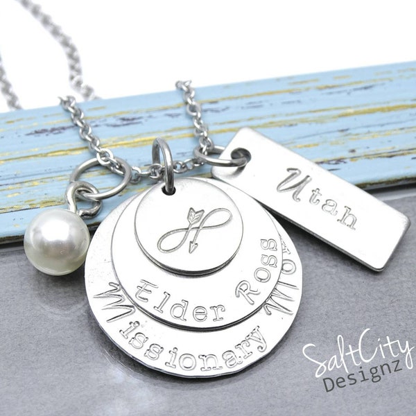 Missionary Mom Necklace, Missionary mom, mission jewelry, lds mission