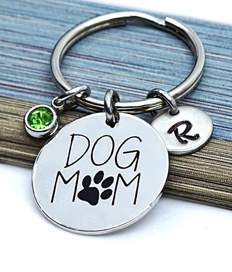 Dog Mom Dog Mom Keychain Dog Keychain Keychain Keychains Etsy