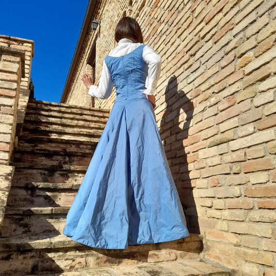 VINTAGE SCULPTURE DRESS 80s/90s Hallhuber Suit Bus