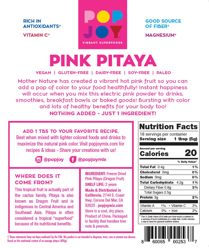 Pink Pitaya Powder image 2