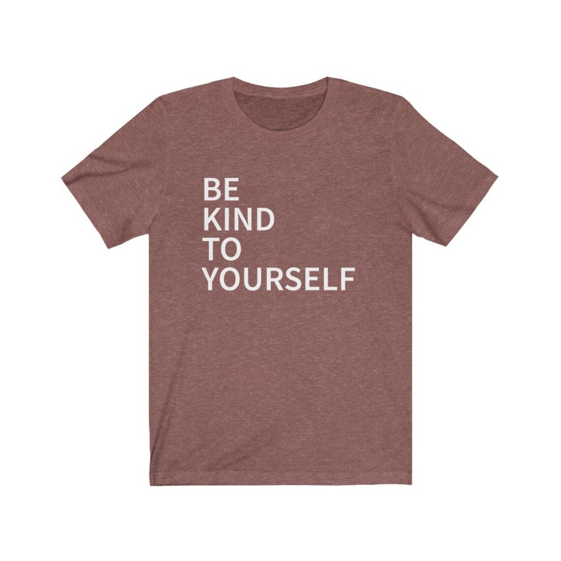 just be yourself t shirt