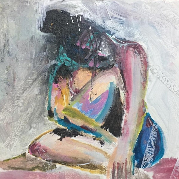 Figurative Abstract Abstract Figurative - Etsy