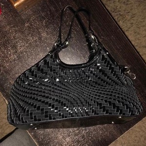 Vintage Black Cole Haan hand bag
