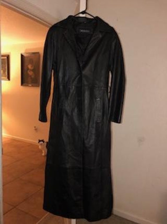 100% men's leather coat