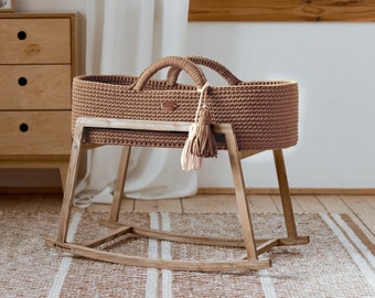 Crochet Baby Basket Etsy