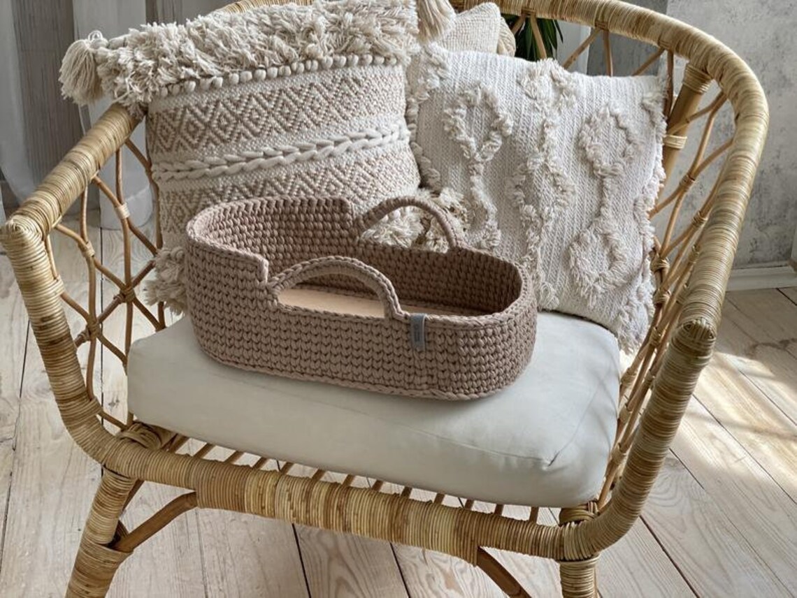 Baby Doll Basket for Doll 45cm Etsy