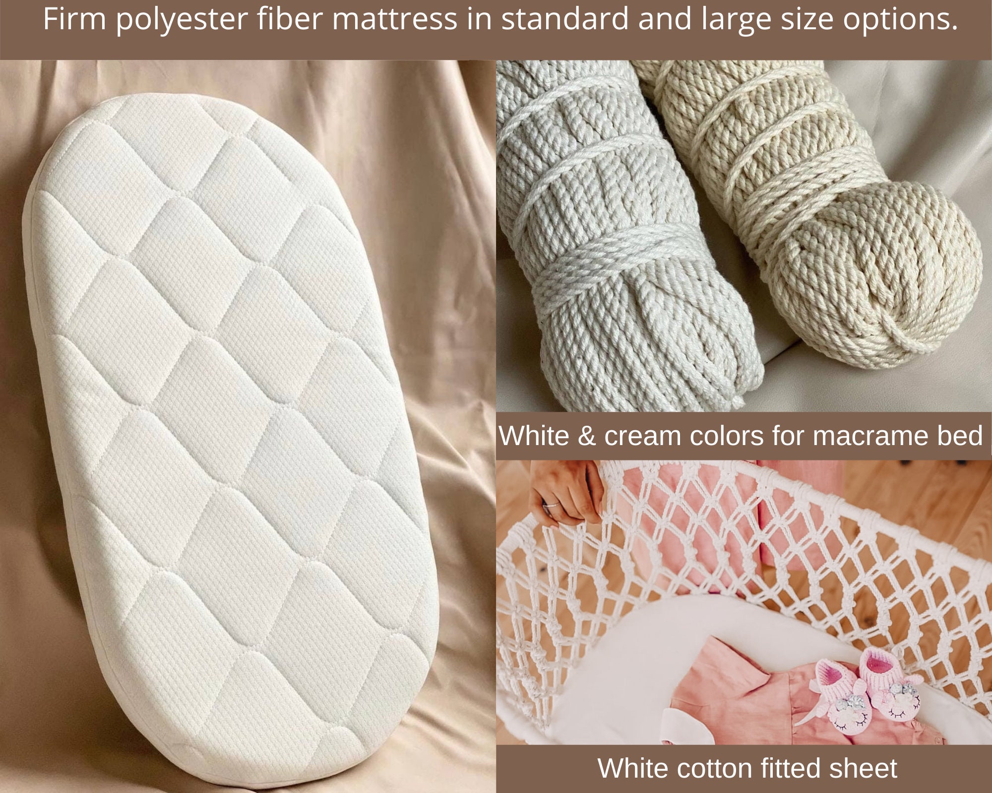 Baby swing bed macrame Etsy