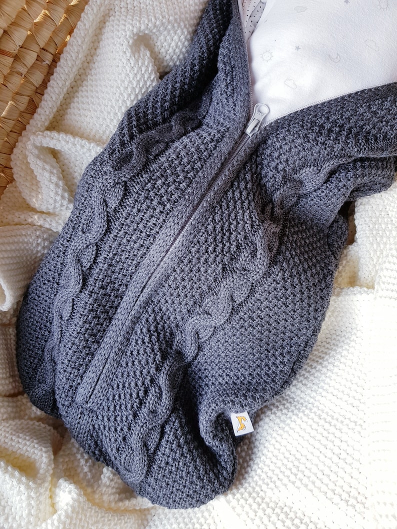 Zip up baby blanket Wear snuggle sack baby sack 03 months Etsy