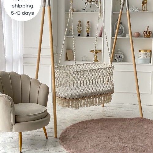 macrame bassinet