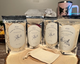 Bath Soak Sample Box with 3oz pouches