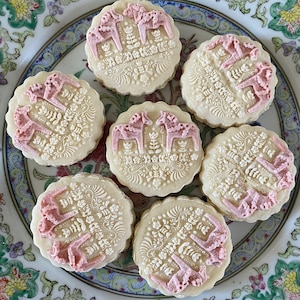 1 Dutzend Dalapferde Teekuchen Springerle Dalecarlianer