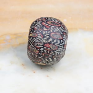 Ancient Jatim mosaïc glass bead