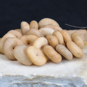 20 ancient stone beads