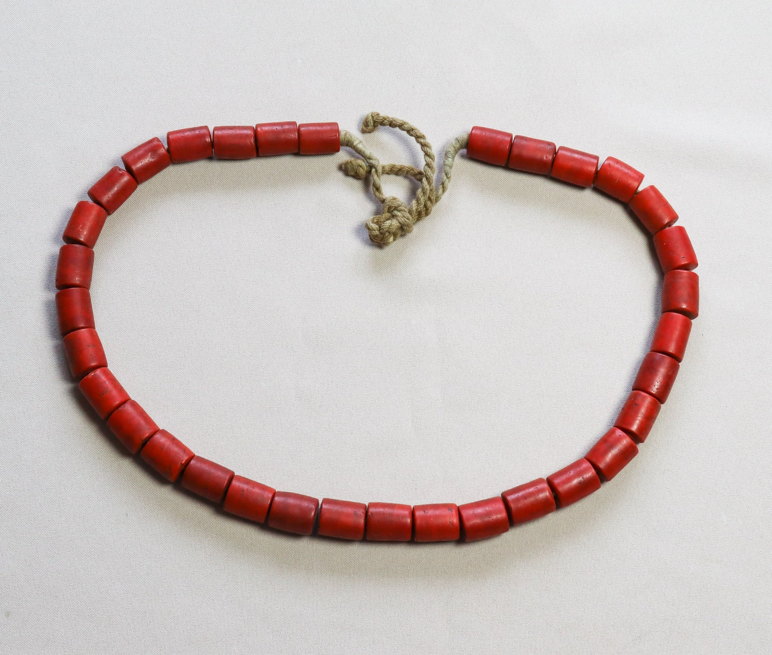 Strand of 33 rare antique glass trade beads Etsy