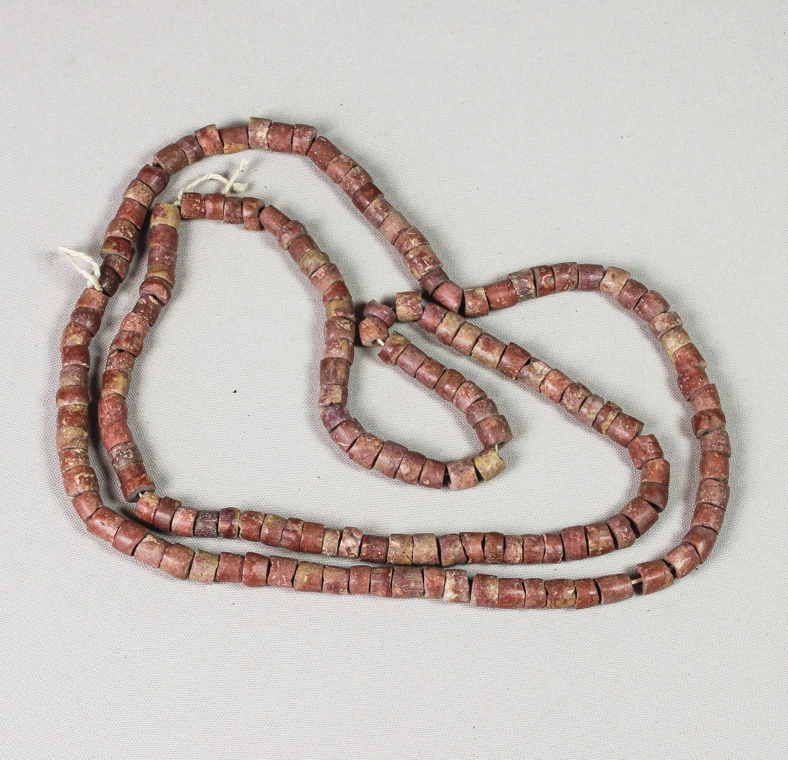 2 strands of vintage bauxite beads Etsy