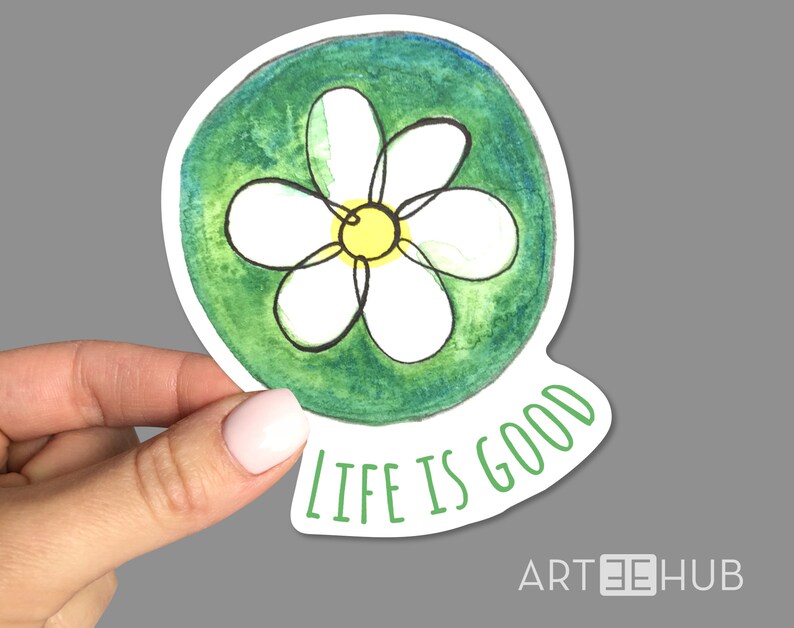 Life is good sticker Life is good decal Life is good laptop Etsy