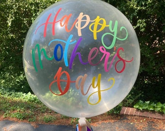 BALLOON ADD-ON-Rainbow Lettering