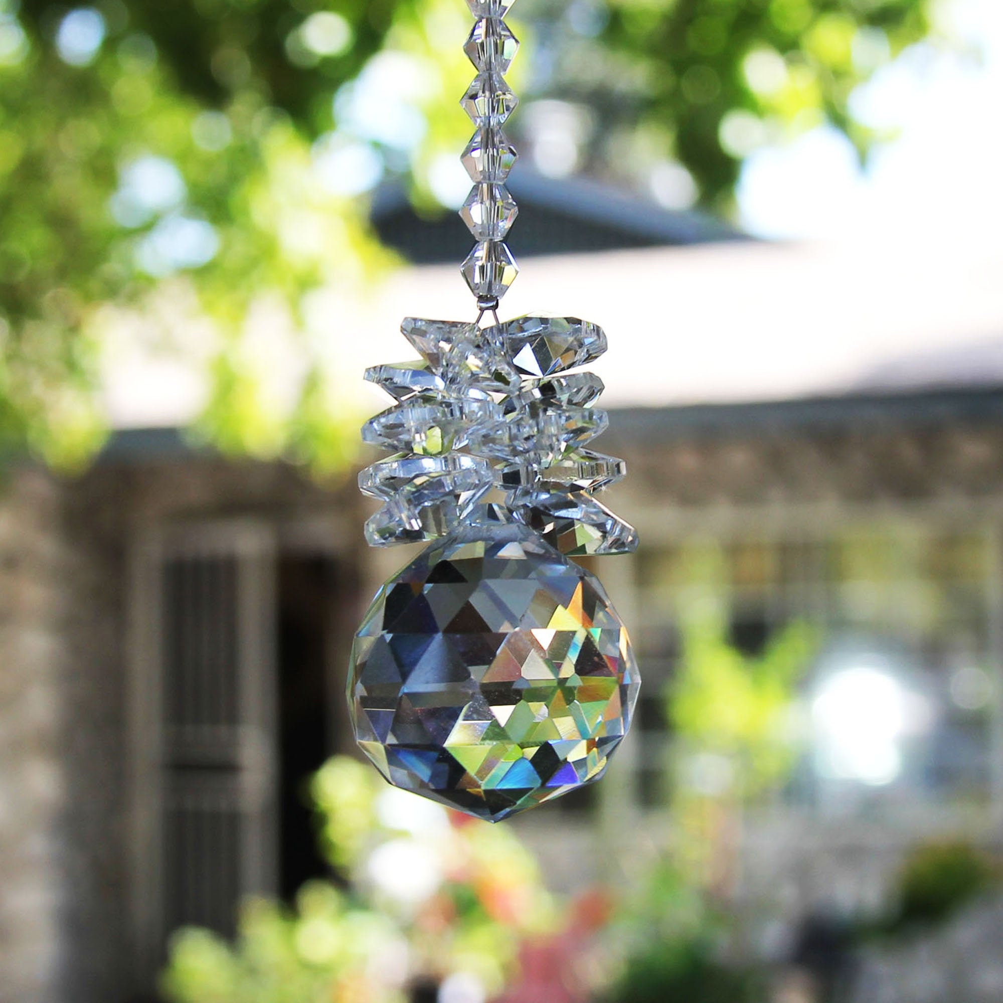 Rainbow maker Hanging ball,Hanging Crystal Sun catcher, Home Decor, R…