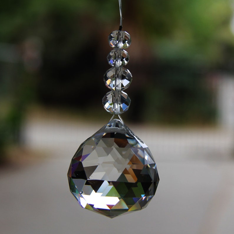 3pcs Hanging Crystal Suncatcher Home Decor Light Pull Etsy