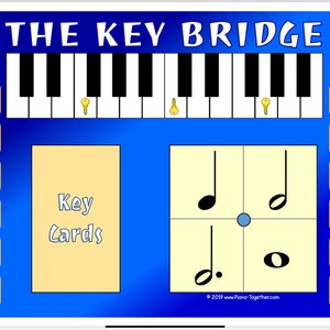 Key Bridge - A Music Theory Board Game for Beginner Piano Students
