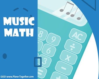 Music Math - A PowerPoint Game For Music Note Values (Great for Online Piano Lessons)