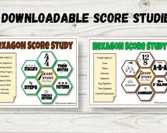 Hexagon Score Study Pack