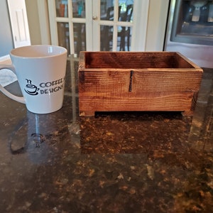 Handmade Wooden Bonsai Pot