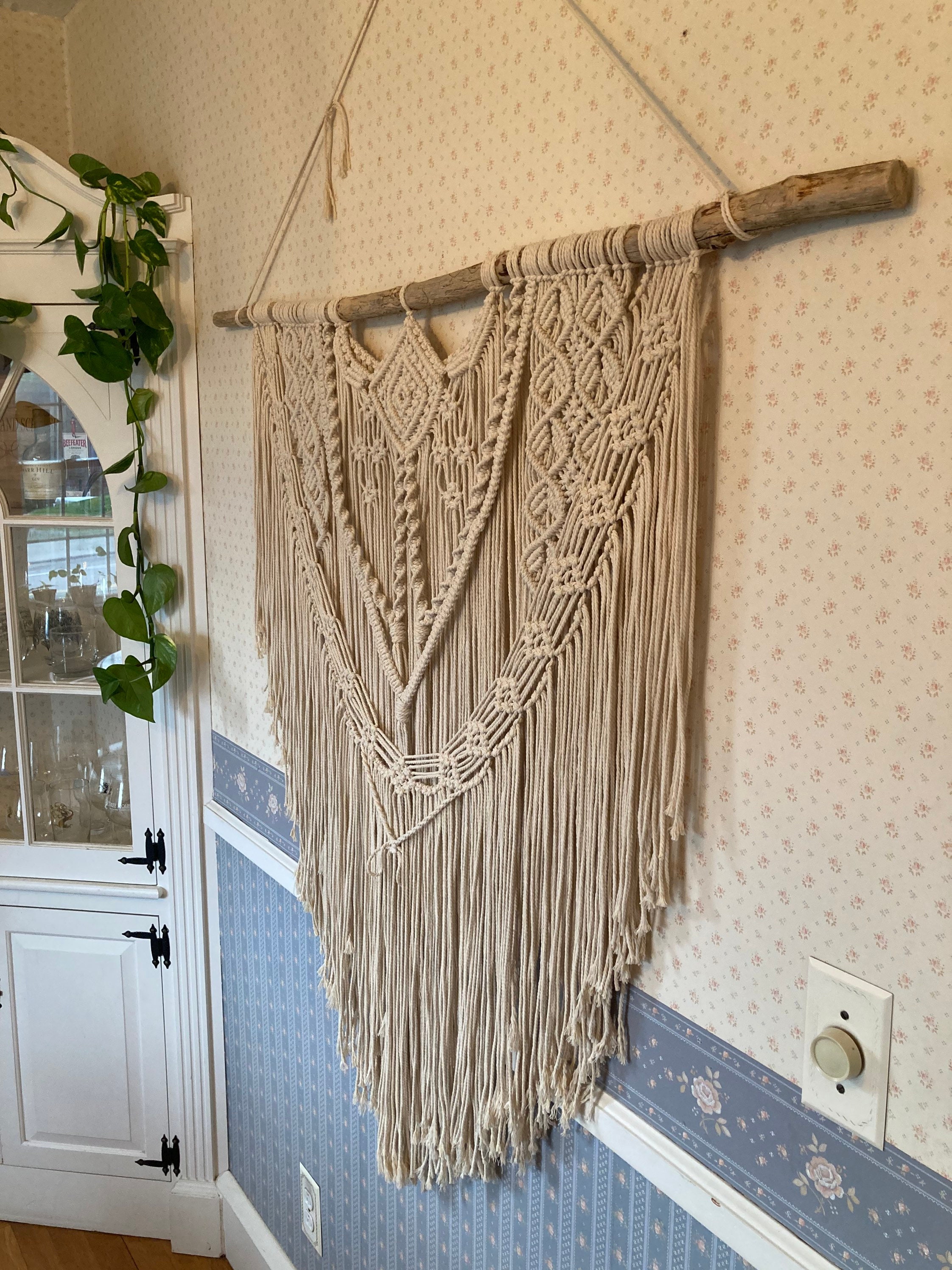 Extra Large Boho Macrame Wall Hanging Etsy