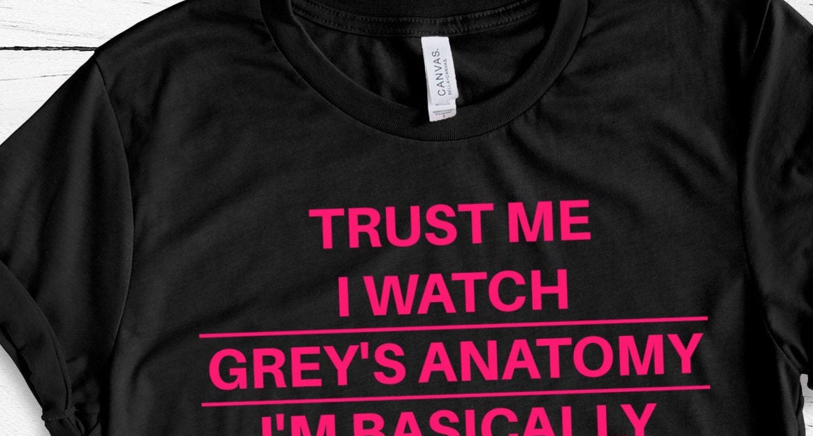 Funny unisex grey's anatomy I'm basically a surgeon | Etsy