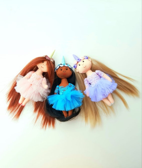 unicorn ballerina doll