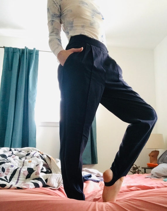 Vintage 80s Stirrup Trouser