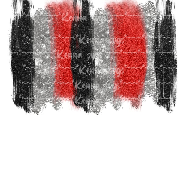 red black and silver brush stroke glitter background for SVG PNG