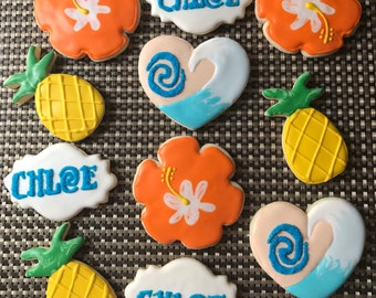Moana Sugar Cookies Etsy