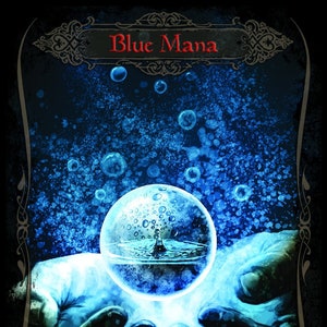 Mana (Blue) - MTG Token