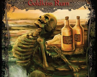 Goldkiss Rum - Flesh and Blood Token