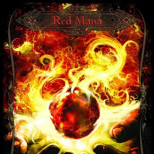 Mana (Red) - MTG Token