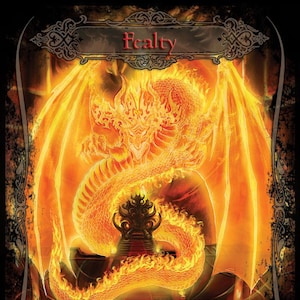 Fealty - Flesh and Blood Draconic Token