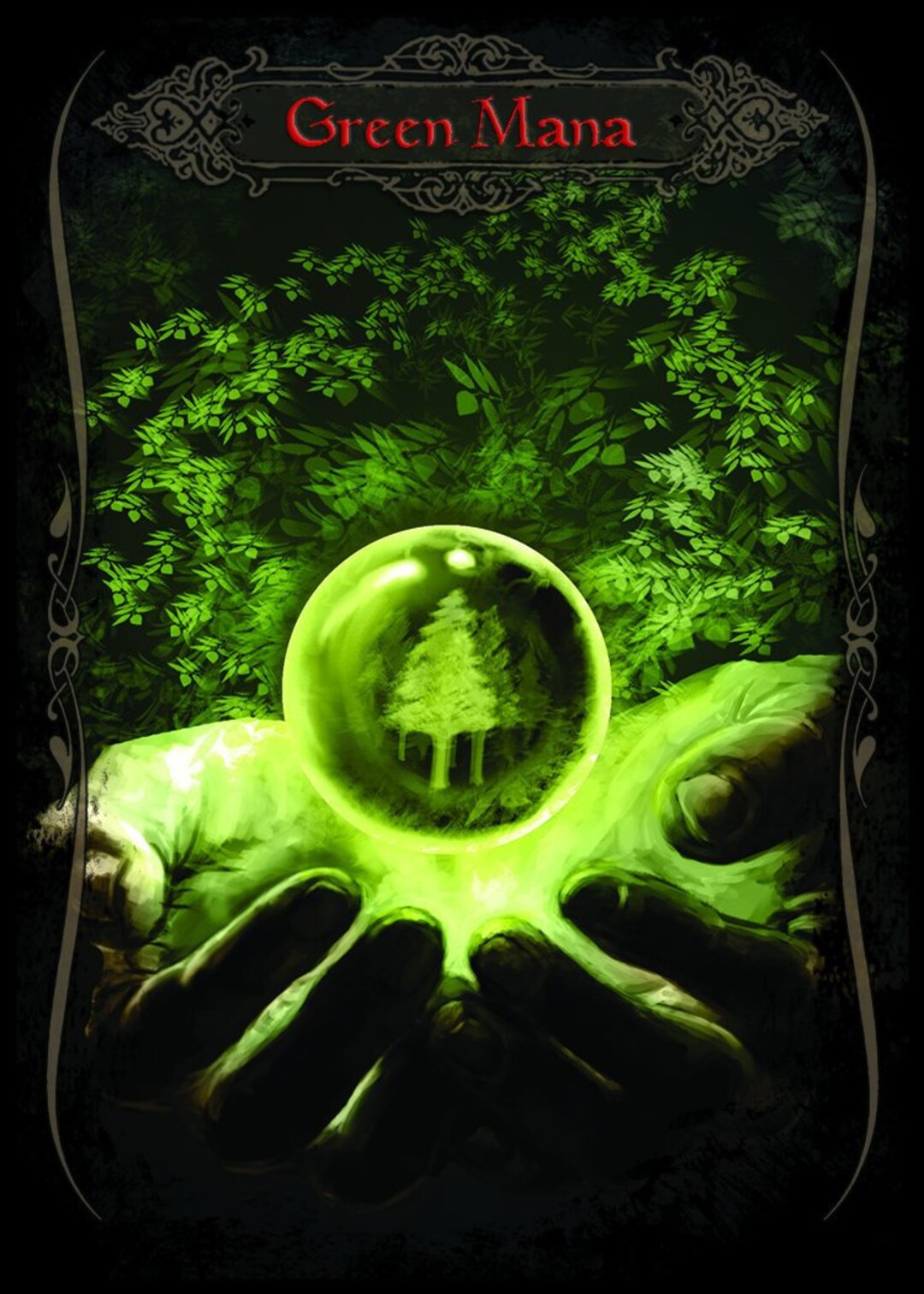 MTG GREEN MANA TOKEN SET トークン Green Mana Token Set (MTG) – Beadle & Grimm's Pandemonium