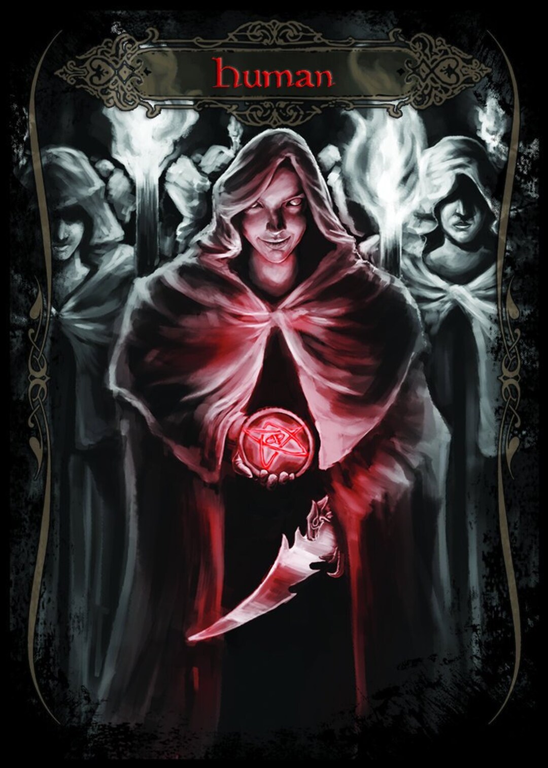Human - MTG Token - Etsy