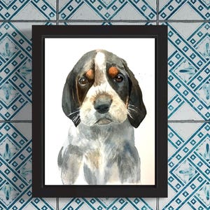 Custom Watercolor Pet Portrait  | Dog Portrait Painting | Pet Memorial Gift | Pet Parent Gift | Pet Owner Gift | Custom Animal Lover Gift