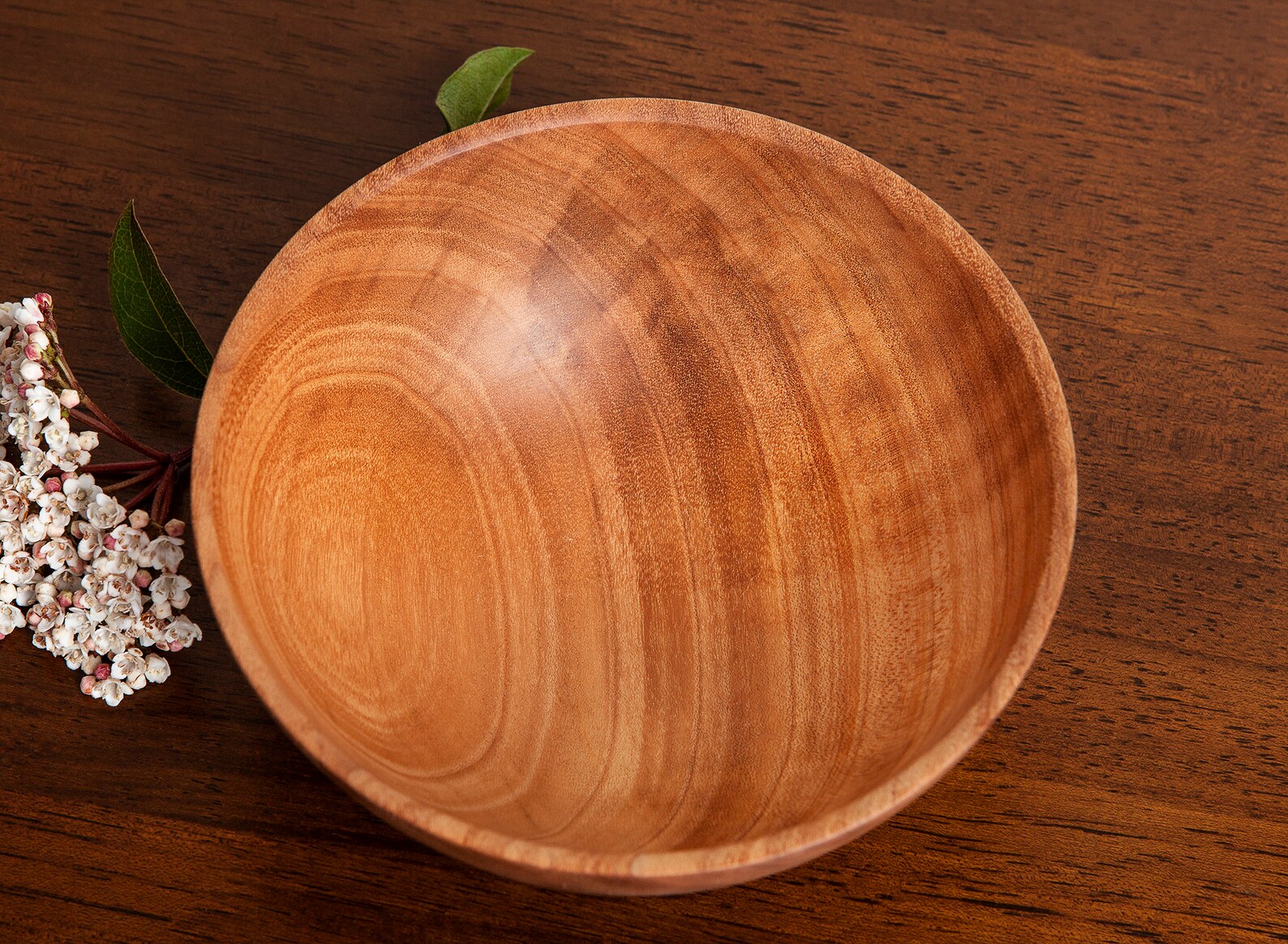 Wood Japanese Rice Bowl Small Woodturned Bowl Etsy
