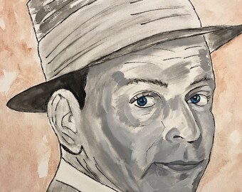 Frank Sinatra Wearing Fedora Hat | Etsy