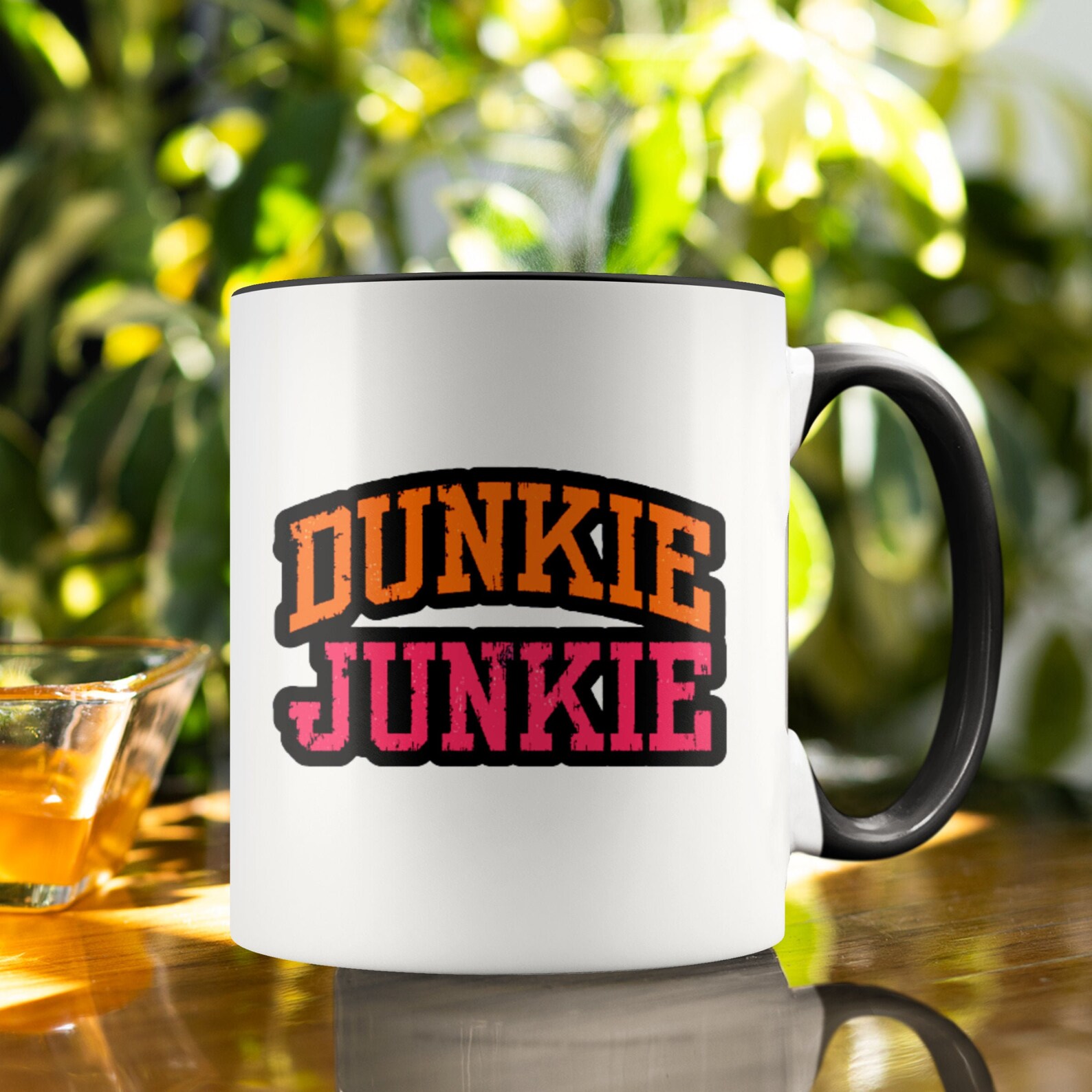 Dunkie Junkie Mug Dunkin Donuts Mug Dunkin Donuts Coffee Etsy UK