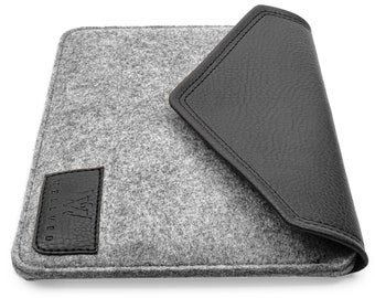 Filz iPad Tasche, schönes Case, Tablet-Gehäuse, iPad-Hülle, speziell gefertigte iPad Hülle, Einfaches Öffnen - minimalistisch