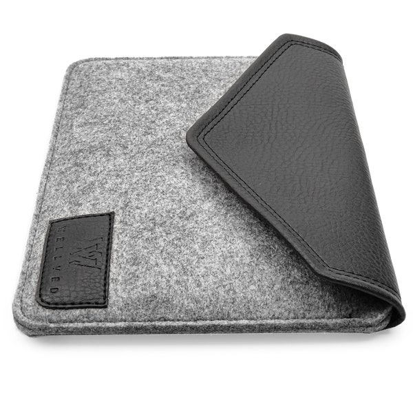 Filz iPad Tasche, schönes Case, Tablet-Gehäuse, iPad-Hülle, speziell gefertigte iPad Hülle, Einfaches Öffnen - minimalistisch