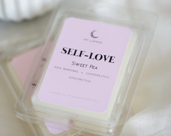 Self-love Wax Melt I Soy Wax Tart I Sweet Scent wax melts | Self Love Gift | Soy Wax Handmade Hearts Wax Melts| Scented Melts